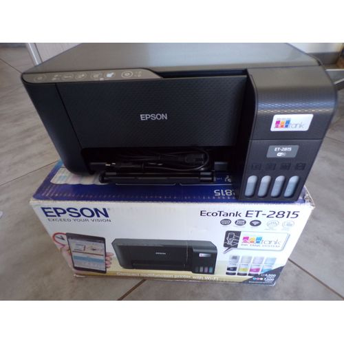 Imprimante multifonctions Epson EcoTank ET-2815 jet d'encre couleur A4 / Wifi /
