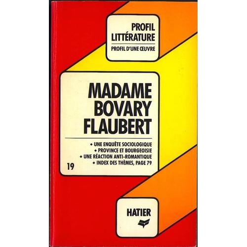 Profil De Madame Bovary De Flaubert