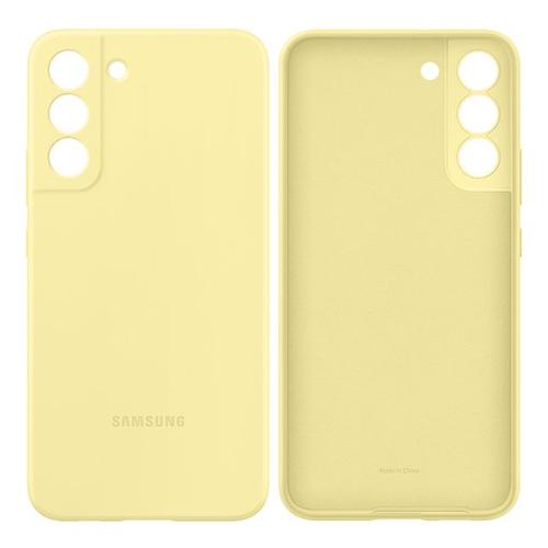 Coque De Téléphone Samsung Galaxy S22 Plus En Silicone Liquide Capas En Tpu Souple Antichoc [Article Pour Ce Lien: Yellow For Galaxy S22 Plus]