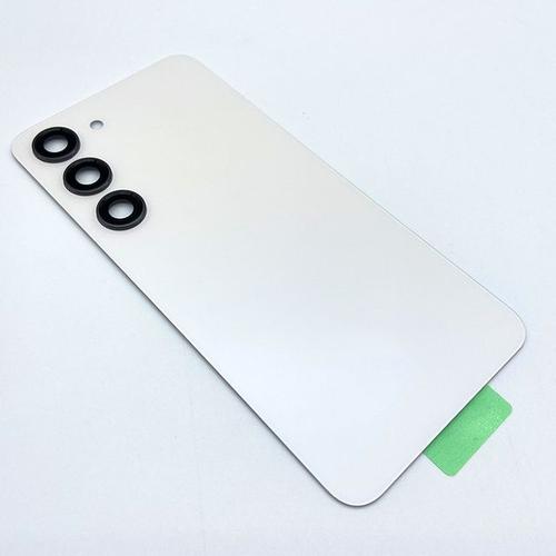 Coque Arrière En Verre Pour Samsung Galaxy S23 Couvercle De Batterie Étui Arrière De Remplacement Avec Objectif D'appareil Photo [Article Pour Ce Lien: White White]