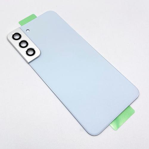 Coque Arrière En Verre Pour Samsung Galaxy S22 Plus 5g Couvercle De Batterie Étui De Remplacement Avec Objectif D'appareil Photo Pour Galaxy S22 + [Article Pour Ce Lien: White White]