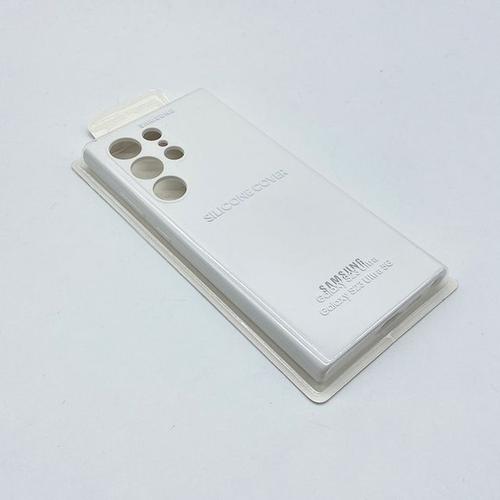 Coque De Téléphone Samsung Galaxy S23 Ultra Housse En Silicone Soyeux Coque De Protection Arrière Douce Au Toucher Pour Galaxy S23 Plus S23ultra S23plus 5g [Article Pour Ce Lien: White For S23 Plus]