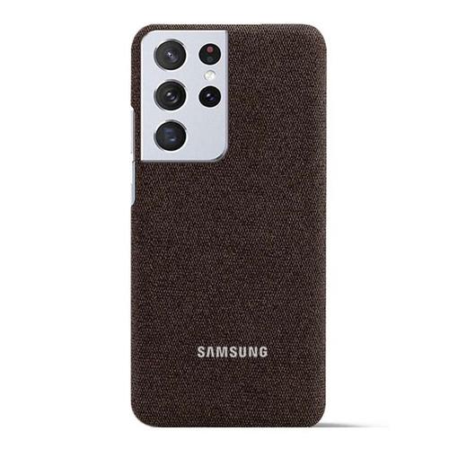 Coque De Protection Ultra Luxueuse En Tissu Pour Samsung Galaxy S21 S22 S21 S20 Fe Plus [Article Pour Ce Lien: Brown For Galaxy S22 Plus]