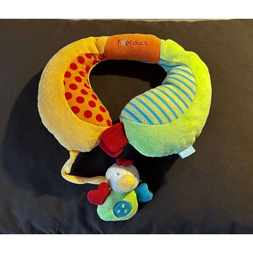 Doudou Bébé Se Met Autour Du Cou De Bébédans La Poussette- Permet De Reposer Le Cou Et Lui Permet De Dormir Facilement-