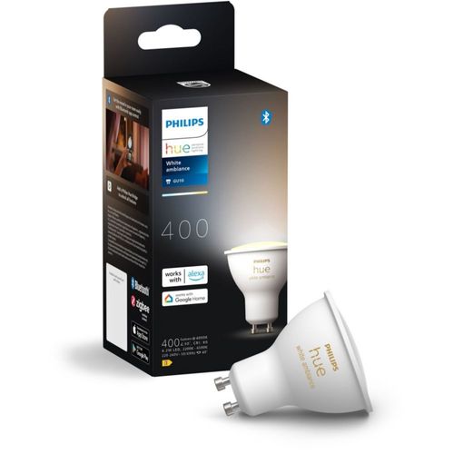 Philips Gu10 Spot Connecté Blanche Froide À Chaude