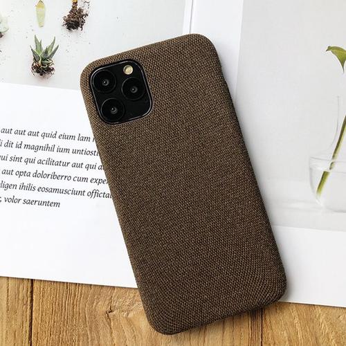 Coque Arrière En Cuir Suédé Souple Pour Iphone Coque De Protection Complète Antichoc Iphone 14 Pro Max 12 13 11 Pro Max 12 13 Mini [Article Pour Ce Lien: Brown For 12 Pro]