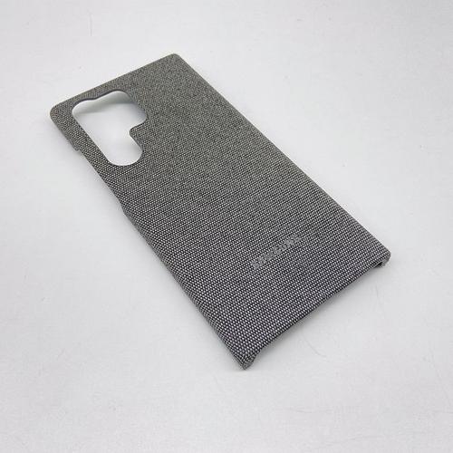 Coque Arrière En Tissu Pour Samsung Galaxy S23 Ultra S23 Pro Étui De Téléphone Ajusté Coque Gril Bergame 5g [Article Pour Ce Lien: Grey For Galaxy S23]