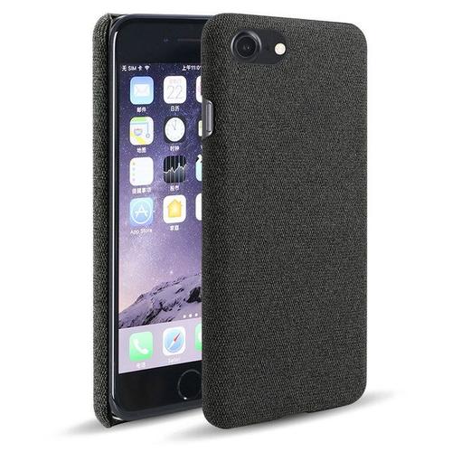 Coque Arrière En Tissu Anti-Empreintes Digitales Pour Iphone Compatible Modèles 6 6s 7 Plus 8 8plus Se 2020 [Article Pour Ce Lien: Black For Iphone 6s]