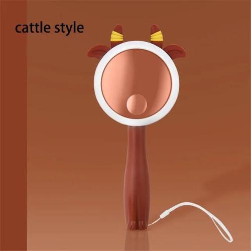 Vache Brune - 5x - Loupe Anti Chute 5x Pour Enfants, Déterminer Les Animaux De Dessin Animé, Loupes, Maternelle, Expérience Scientifique, Jouets, Cadeaux Mignons