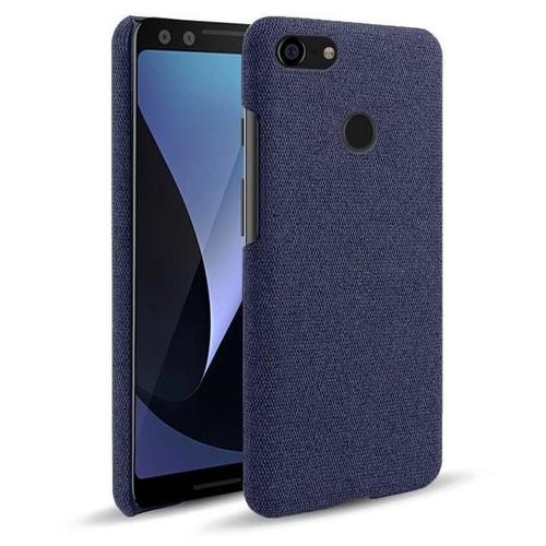 Coque Texturée Tissée Coordonnante Pour Téléphone Google Étui Compatible Avec Les Modèles Pixel 3a Xl [Article Pour Ce Lien: Bleu For Google Pixel 3xl]