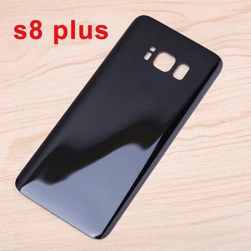 Coque Arrière De Couverture De Batterie De Téléphone En Verre Remplacement D'étui Pour Samsung Galaxy S8 Plus S8 S8+ G950 G950f G955 Et G955f [Article Pour Ce Lien: Black(S8 Plus) Black(S8 Plus)]