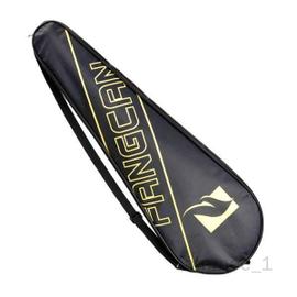 Senston Sac à raquette de badminton, sac à bandoulière simple, sac à 6  raquettes, imperméable et résistant à la poussière.