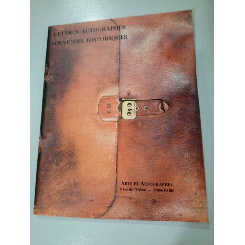 Catalogue D'autographes N°22