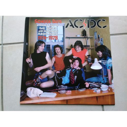 Ac Dc School Days Lp Vinyle Rare Tracks 74-78