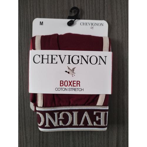 Boxer Homme Chevignon Taille M Couleur Bordeaux Neuf