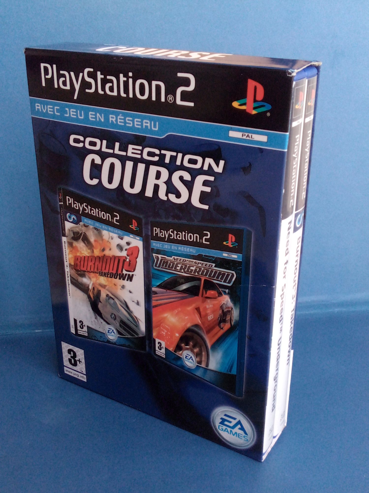 Coffret Collection Course - Ps2 Fr - Nfs Underground + Burnout 3 Takedown