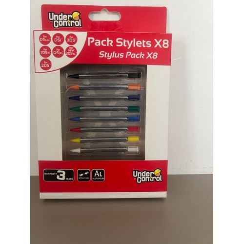 Under Control Pack Stylets X8