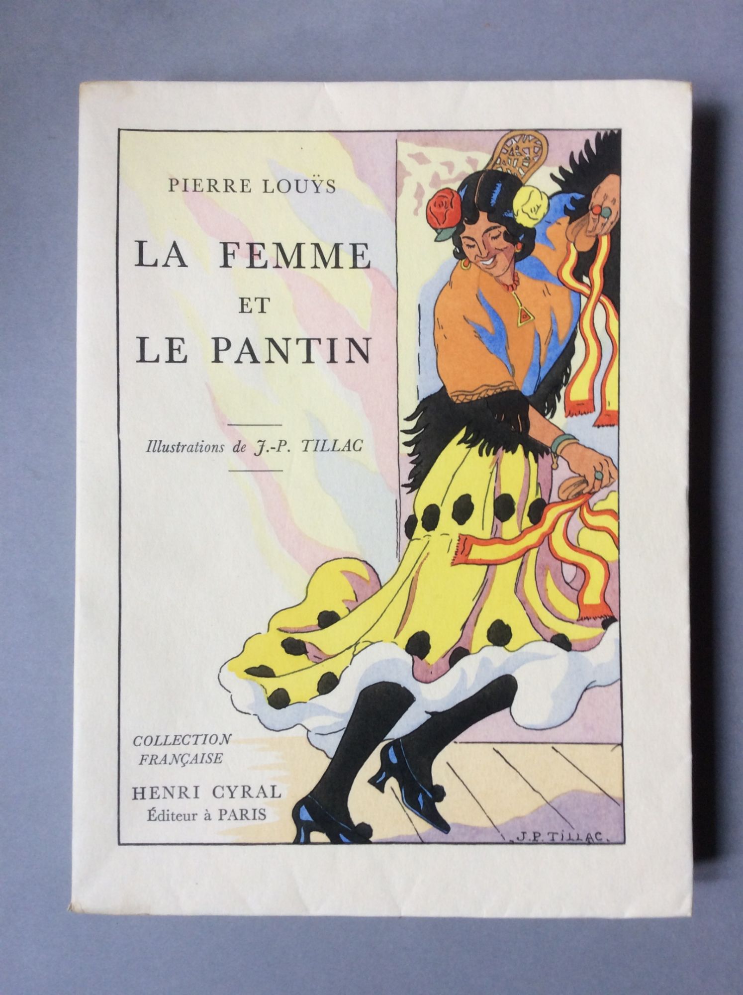 Pierre Louys la femme et le pantin illustrations j p tillac