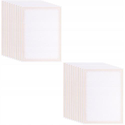 Papier De Graduation Vierge De 20 Pieces De Large Pour Une Utilisation Au Bureau