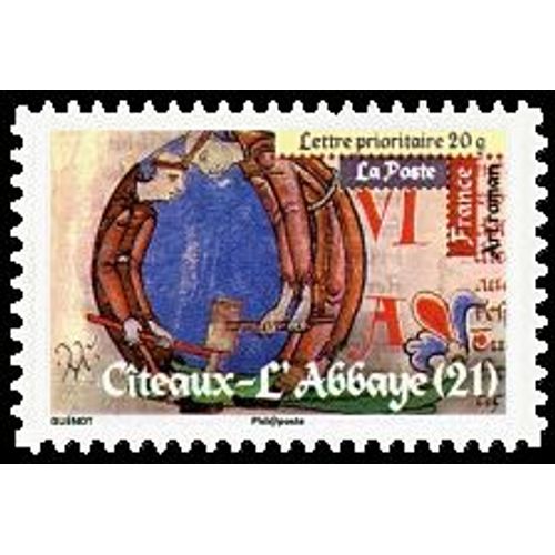 Timbre France 2010 Oblitéré - Art Roman Abbaye De Citeaux (21) - Prioritaire 20 G Yt460