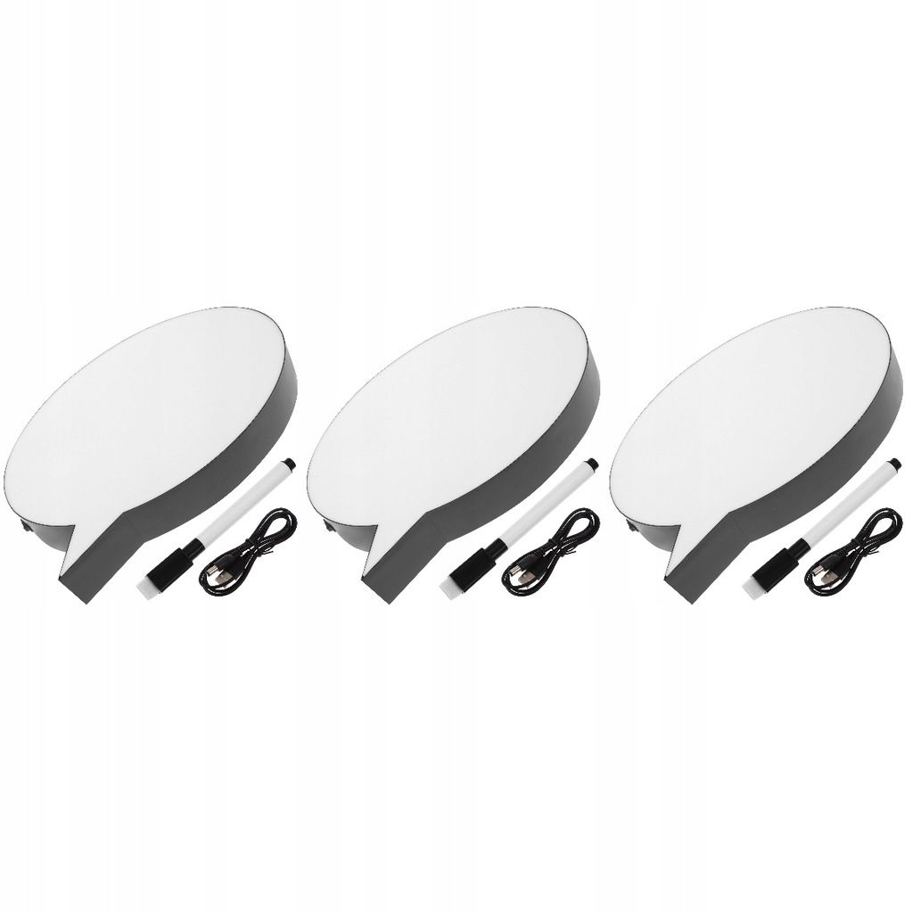 3x Tableau Blanc De Bureau De Tableau Blanc Inscriptible
