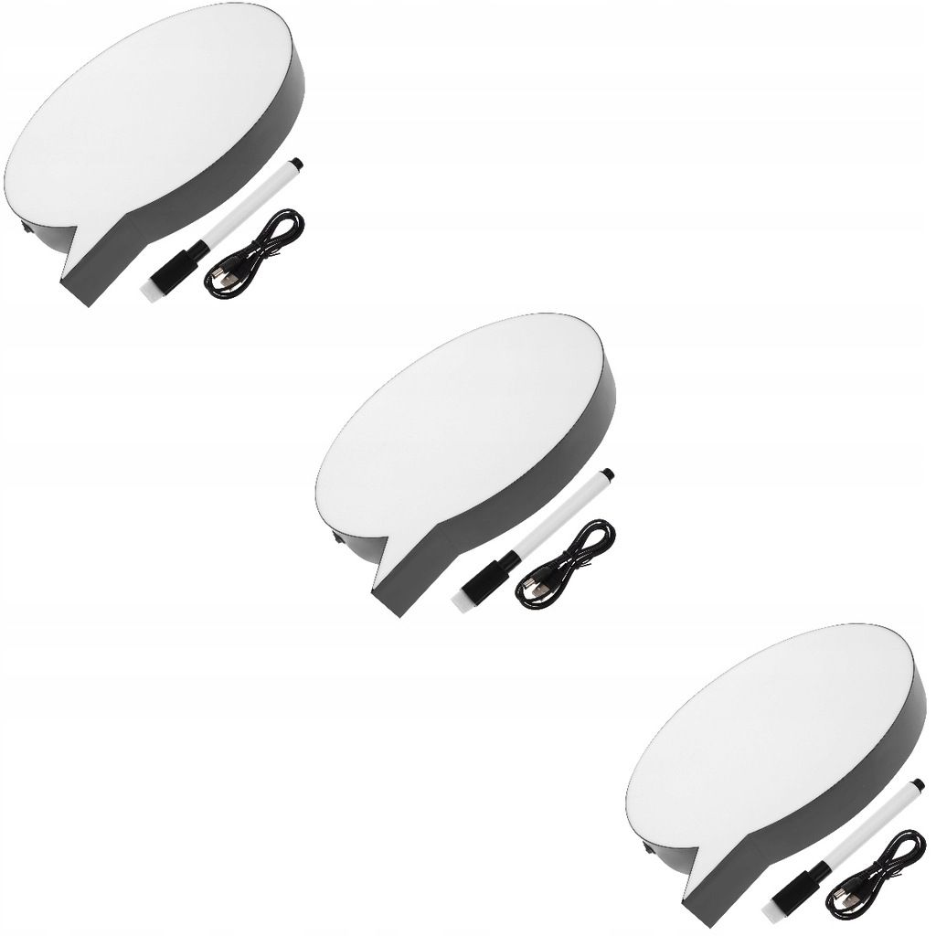 3x Tableau Blanc De Bureau De Tableau Blanc Inscriptible - 2