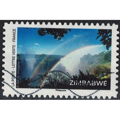 France 2023 Oblitéré Used Entre Ciel Et Terre Zimbabwe