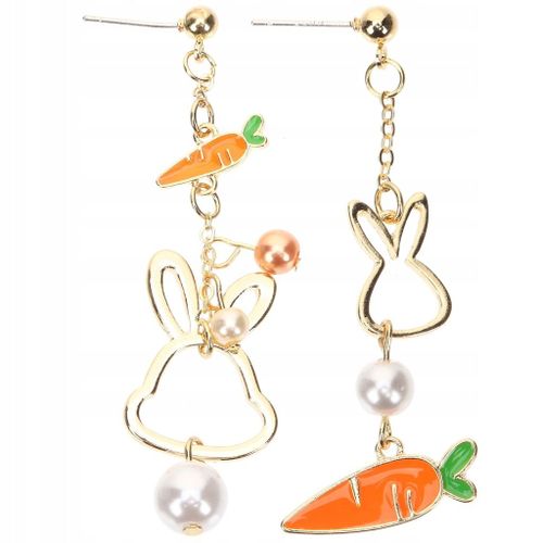 Boucles D'oreilles Perles Boucles D'oreilles Lapin Boucles D'oreilles Esthétique
