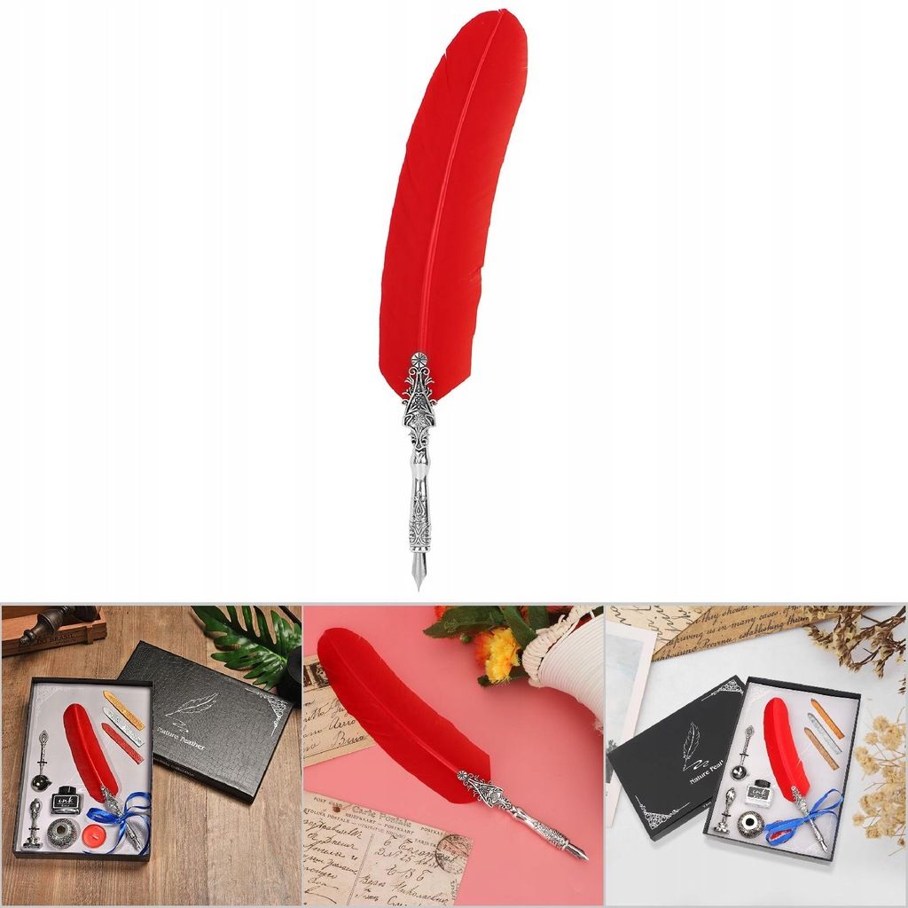 Stylo Plume Plume Plume Rtro Vintage Mtal - 4