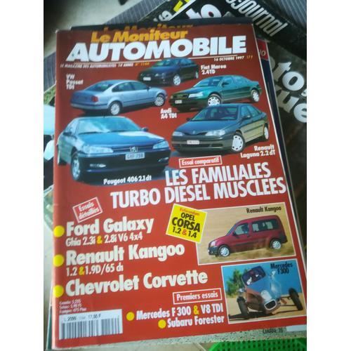 Le Moniteur 1144 De 1997 F300 Life Jet,Subaru Forester,Megane Initiale,Kangoo 1.2,1.9d,Corvette C5,Voxan V72,Chaparral,Golf Tdi 24h,Audi A4,Fiat Marea,Peugeot 406,Laguna,Passat,Ford Galaxy Ghia 2.8 V6