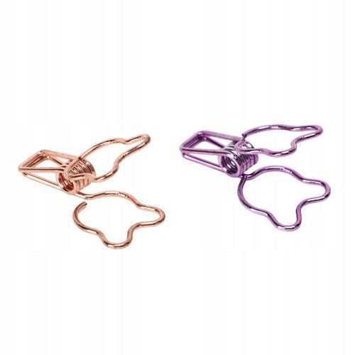 100pcs Clips De Reliure Ours Mignons