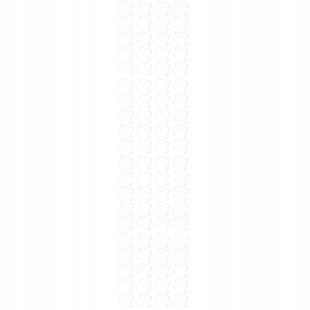 80 Pcs Petit Porte-tiquette De Prix En Acrylique - 8