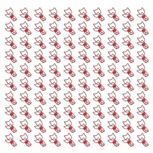 100pcs Clips De Reliure Pour Chat Mignons