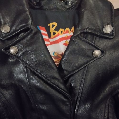Veste Vintage Cuir Luxe Femme Harley Davidson