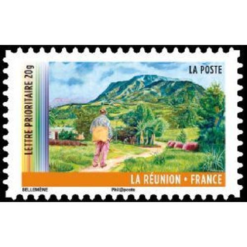 Timbre France 2011 Oblitéré - La Réunion Le Morne Langevin - Prioritaire 20 G Yt643
