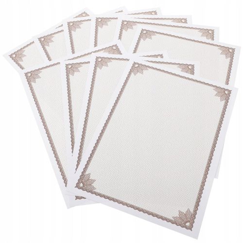 10pcs Imprimer Pour Imprimer Dans Un Enregistrement Papier Vierge