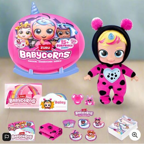 Rainbocorns Babycorns By Zuru Series 1 Various Styles 1 Supplied