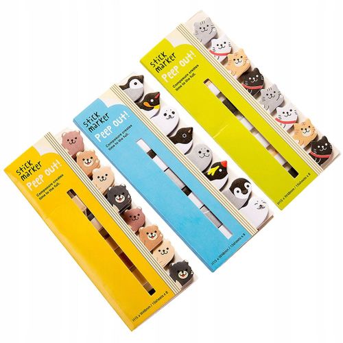 3pcs Mini Animaux Créatifs De Bande Dessinée