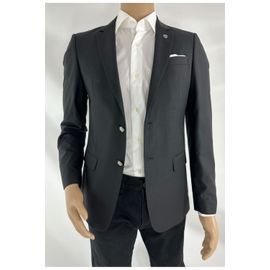 Veste Blazer 2 Boutons Bill Tornade Noir Homme