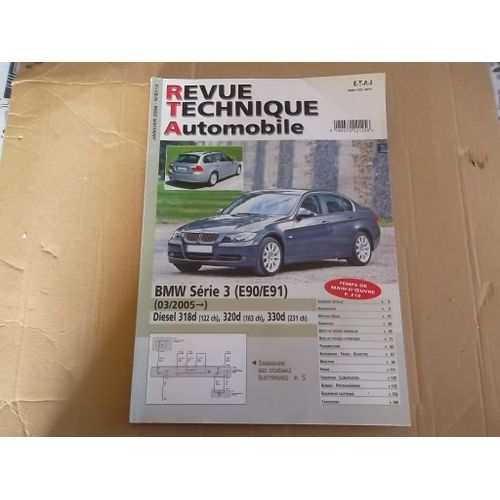 Revue Technique Bmw Serie 3 Diesel (E90/E91) Depuis 2005