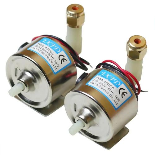 220-240V - Pompe à huile 18W, 2 pièces/lot, pièces de scène 40DCB pour Machine à fumée de brouillard 400w 600w 900w