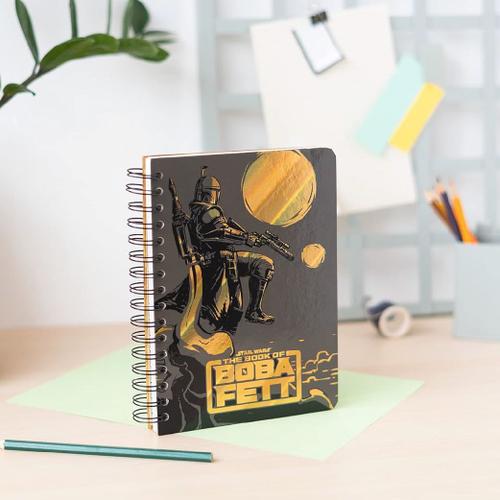 Star Wars Le Livre De Boba Fett A5 Reliure Balle Journal A5 Notebook Cadeau