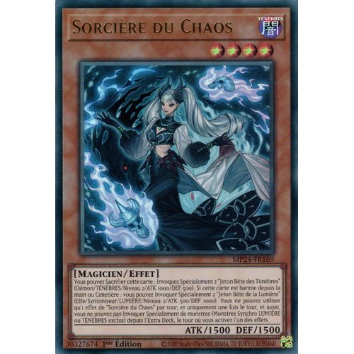 Yu Gi Oh Mp24 Fr169 Sorcière Du Chaos Ultra Rare