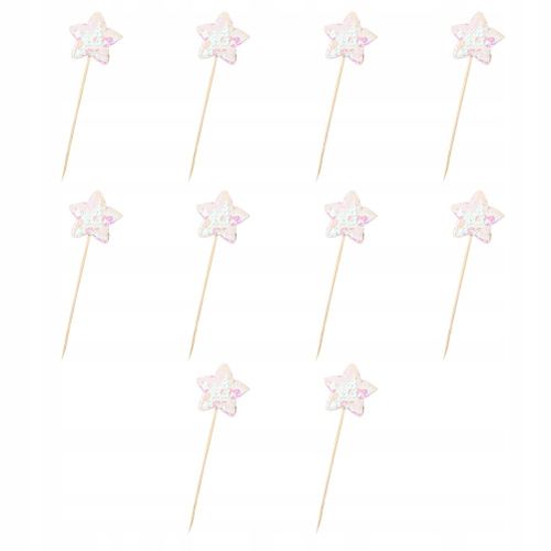 10pcs Cupcake Topper Brillant