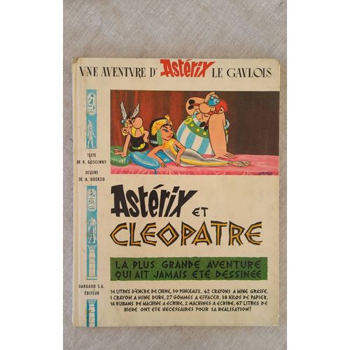 Astérix Et Cléopâtre.Dargaud 1965 Goscinny & Uderzo