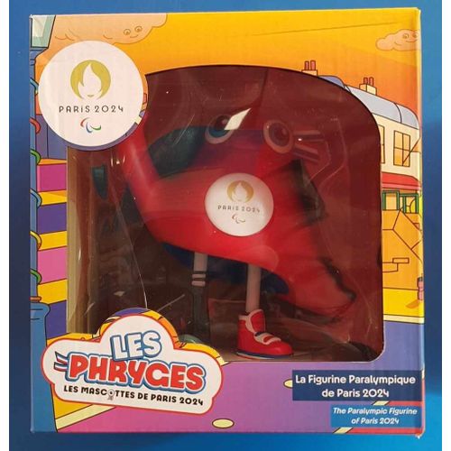 Figurine Phryge Mascotte Officielle Des Jeux Paralympiques - Jo Paris 2024