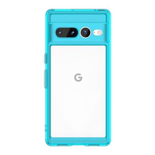 Coque Transparente En Acrylique Dur Pour Google Pixel 7a 7 Pro Pare-Chocs En Tpu Renforcé Pour Pixel 7pro Coque De Protection Antichoc Contre Les Chutes