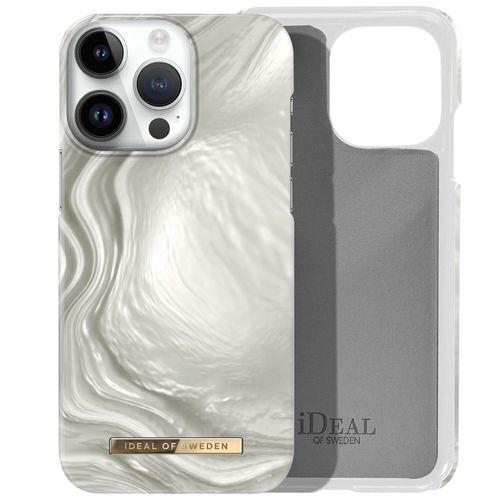Coque Pour Iphone 14 Pro Luxe Ultra Fine Luminous Pearl Ideal Of Sweden Argent