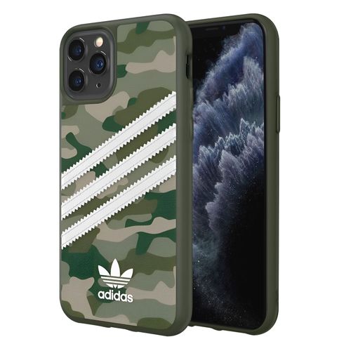 Coque Pour Iphone 11 Pro Découpes Précises 3 Stripes Camo Adidas Camouflage