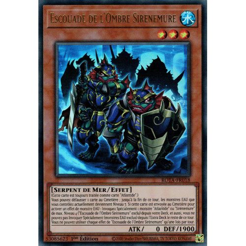 Yu Gi Oh Rota Fr018 Escouade De L'ombre Sirènemure Ultra Rare